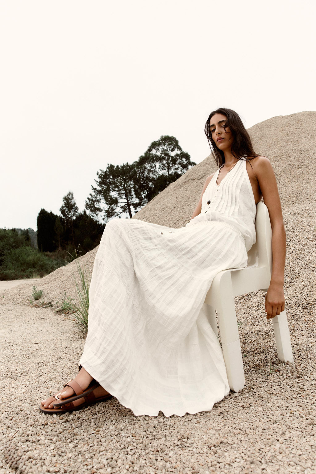 RUSTIC PANELLED SKIRT - Zara фото 11