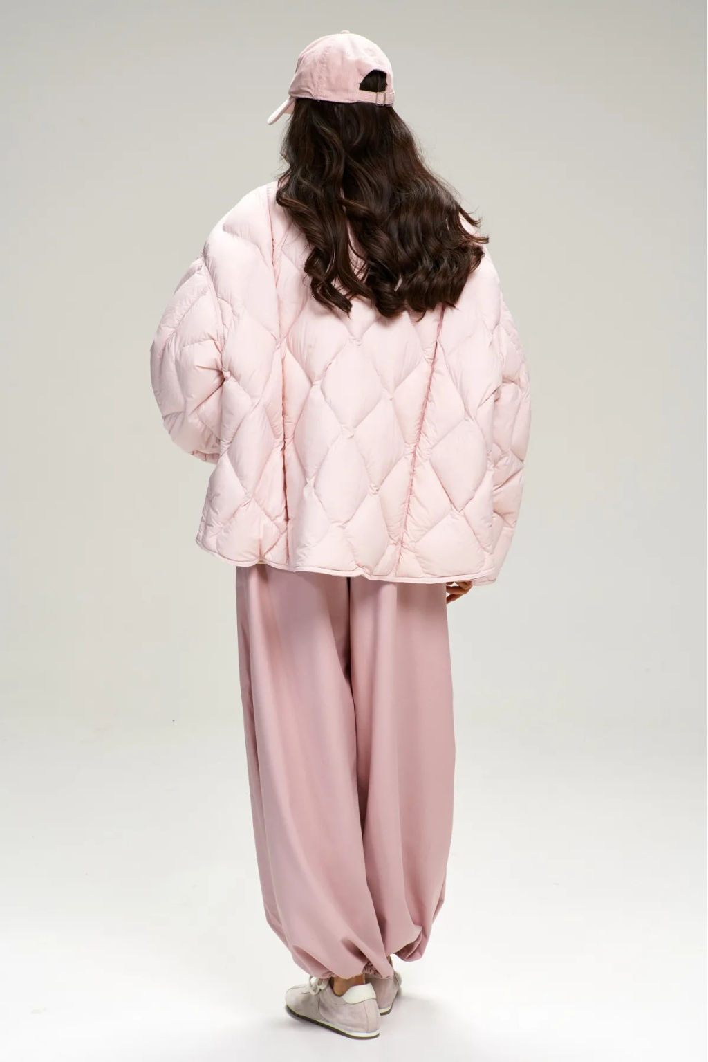 Куртка стеганная с натуральным наполнителем Pink - Erist store фото 7