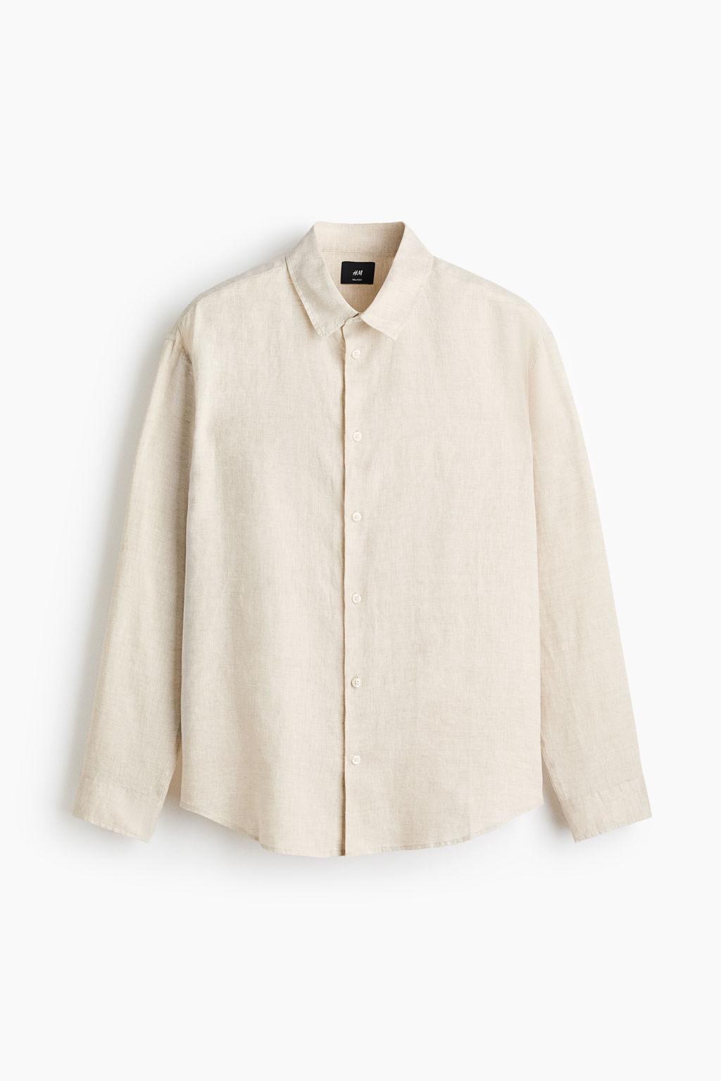 Camisa de lino Relaxed Fit - H&m фото 3
