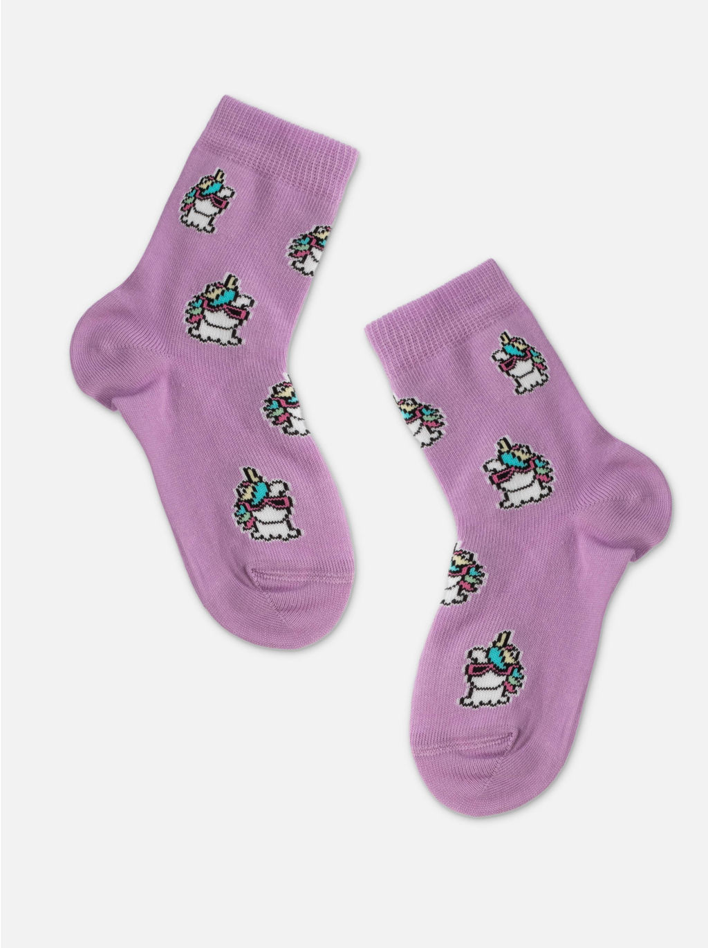 Цена за 2 пары. Носки классические ESLI Носки с рисунками Unicorn