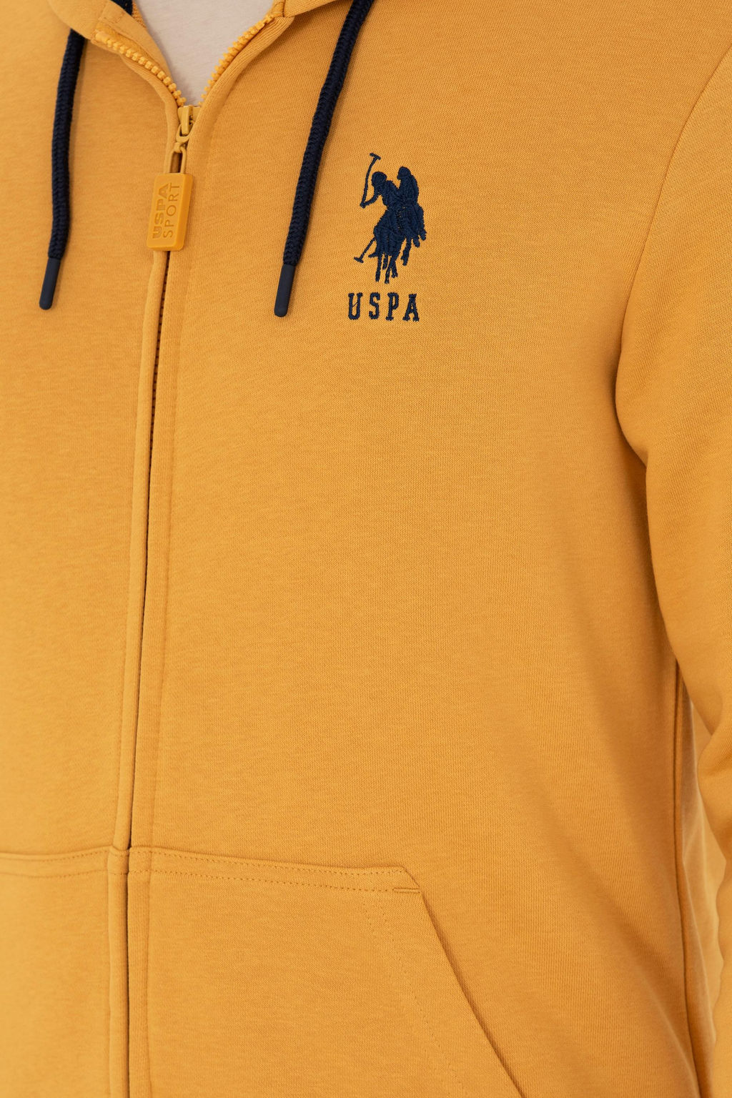 U. S. Polo Assn / Мужской горчичный свитшот - U.s. polo assn фото 20