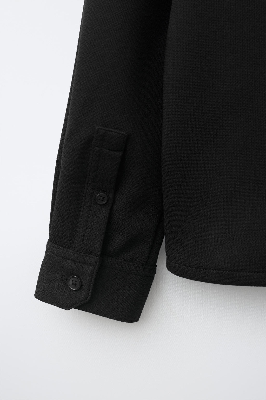 SOBRECAMISA COMFORT BOLSILLO / Negro - Zara фото 4