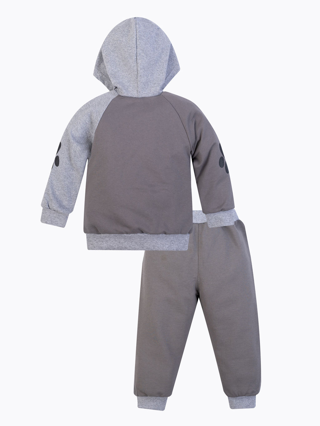 Костюм детский серыймеланж собака