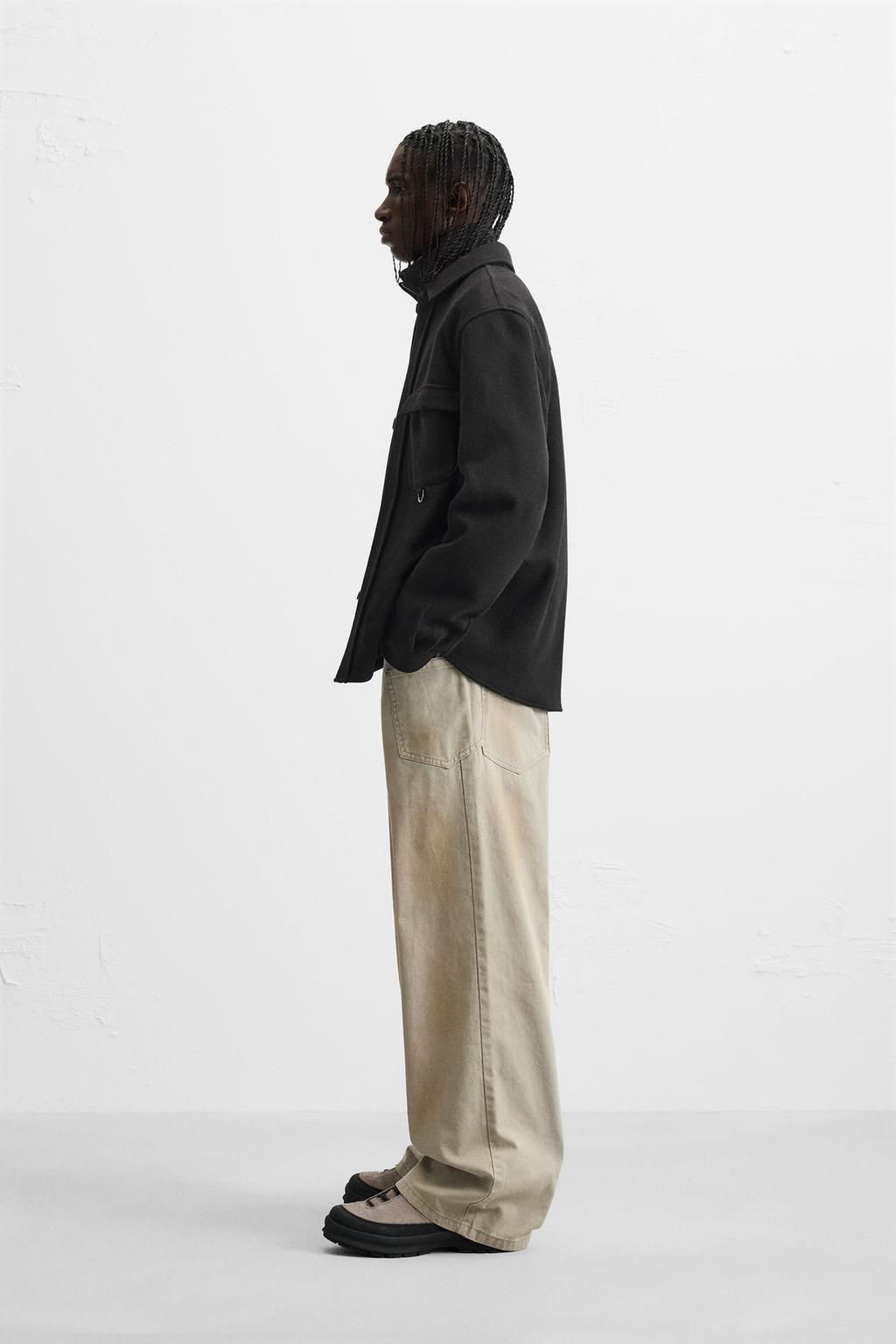 OVERSHIRT WITH POCKETS - Zara фото 8