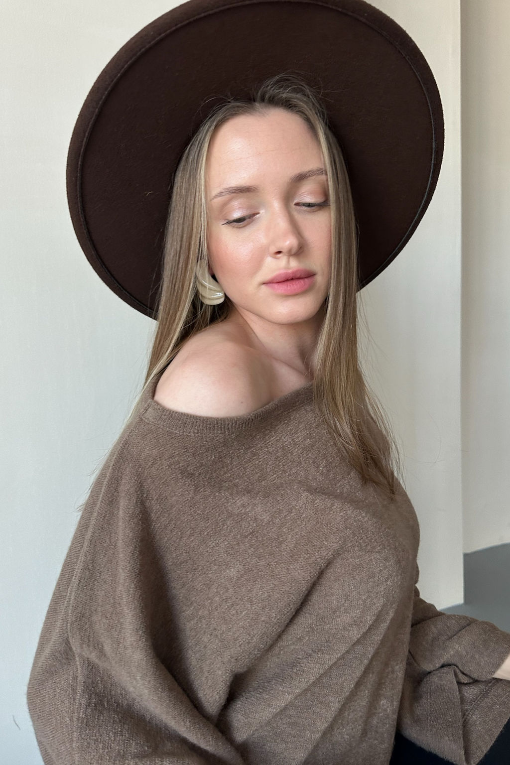 Свитер WOOL041/04/Коричневый - M&G all natural фото 8