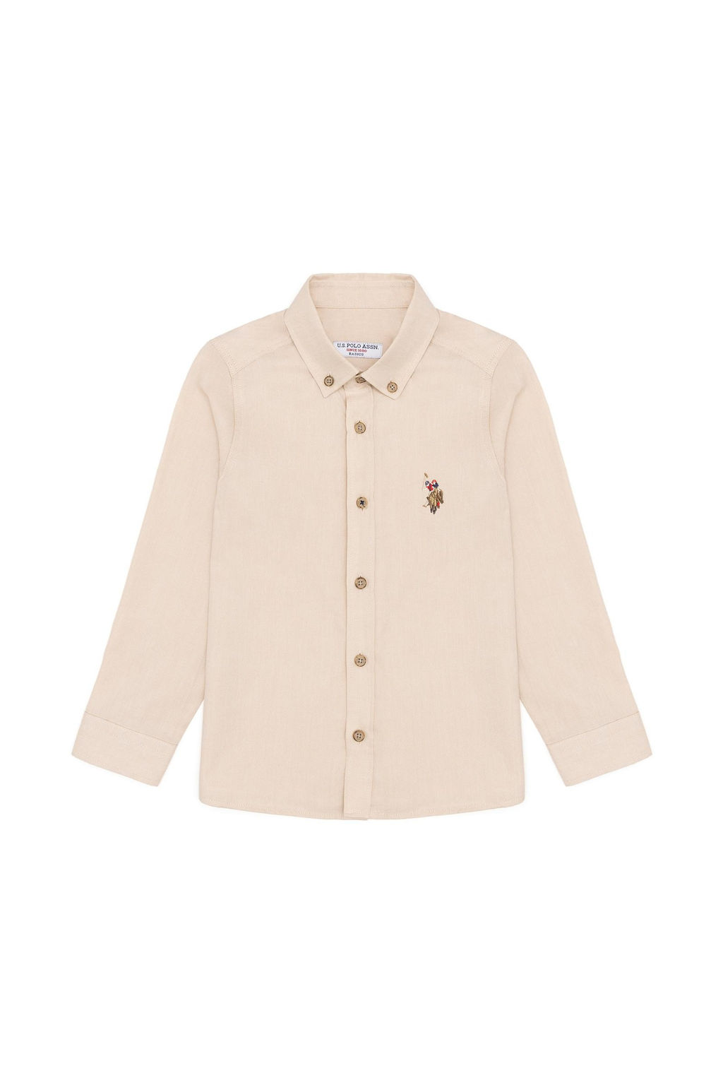 Верблюжья рубашка для мальчика Uzunkol Basic - U.s. polo assn фото 4