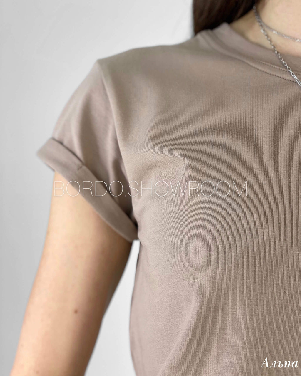 Футболка Альпа (капучино) - Nadi bordo фото 2