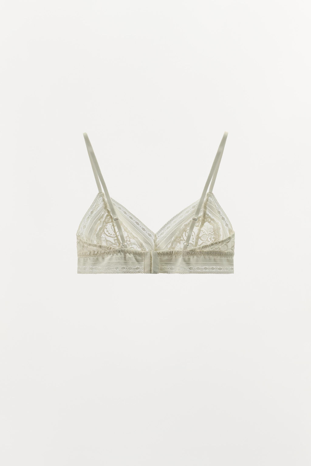 LACE TRIANGLE BRALETTE - Zara фото 4