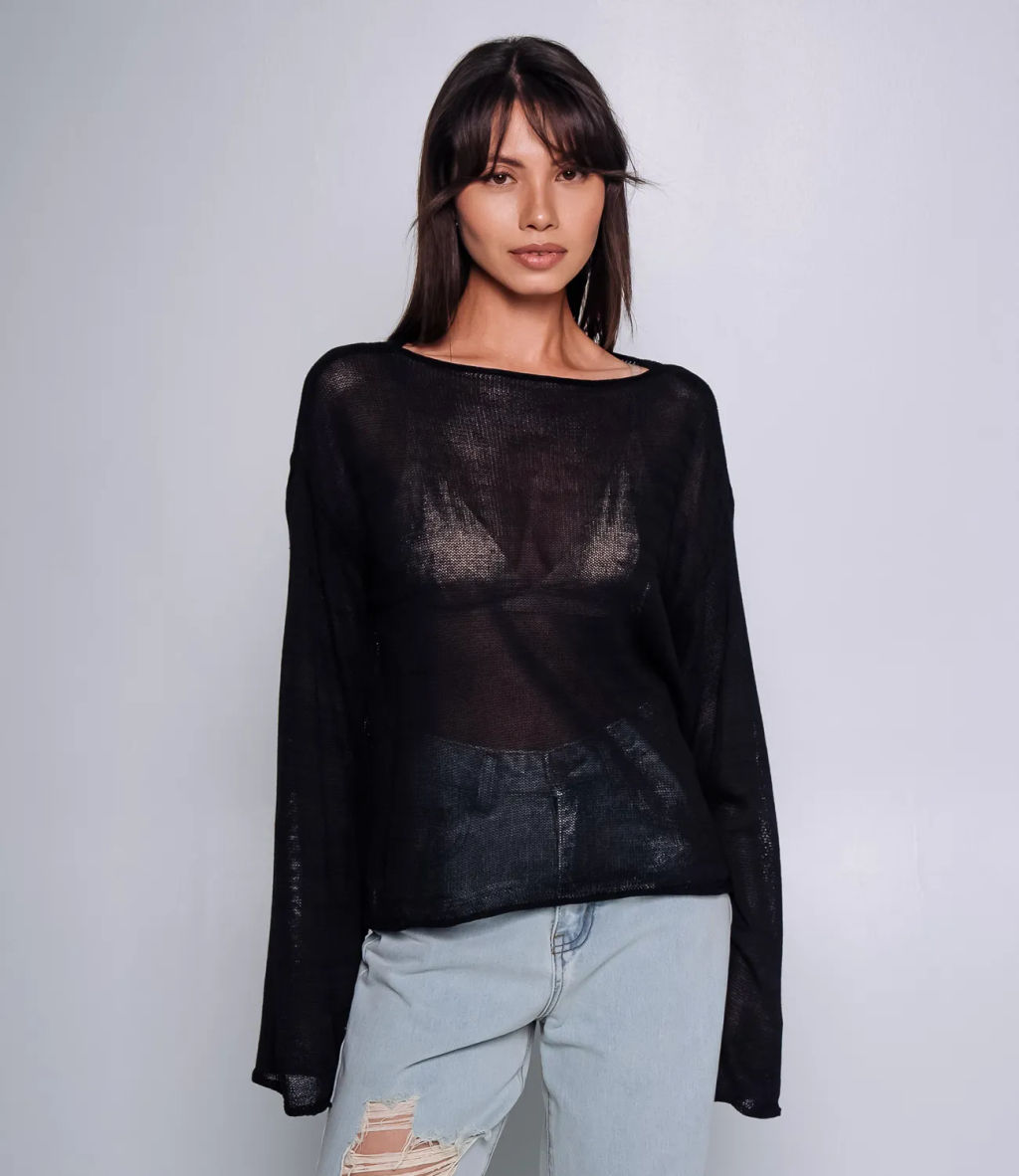 Джемпер #КТ208 (3), чёрный