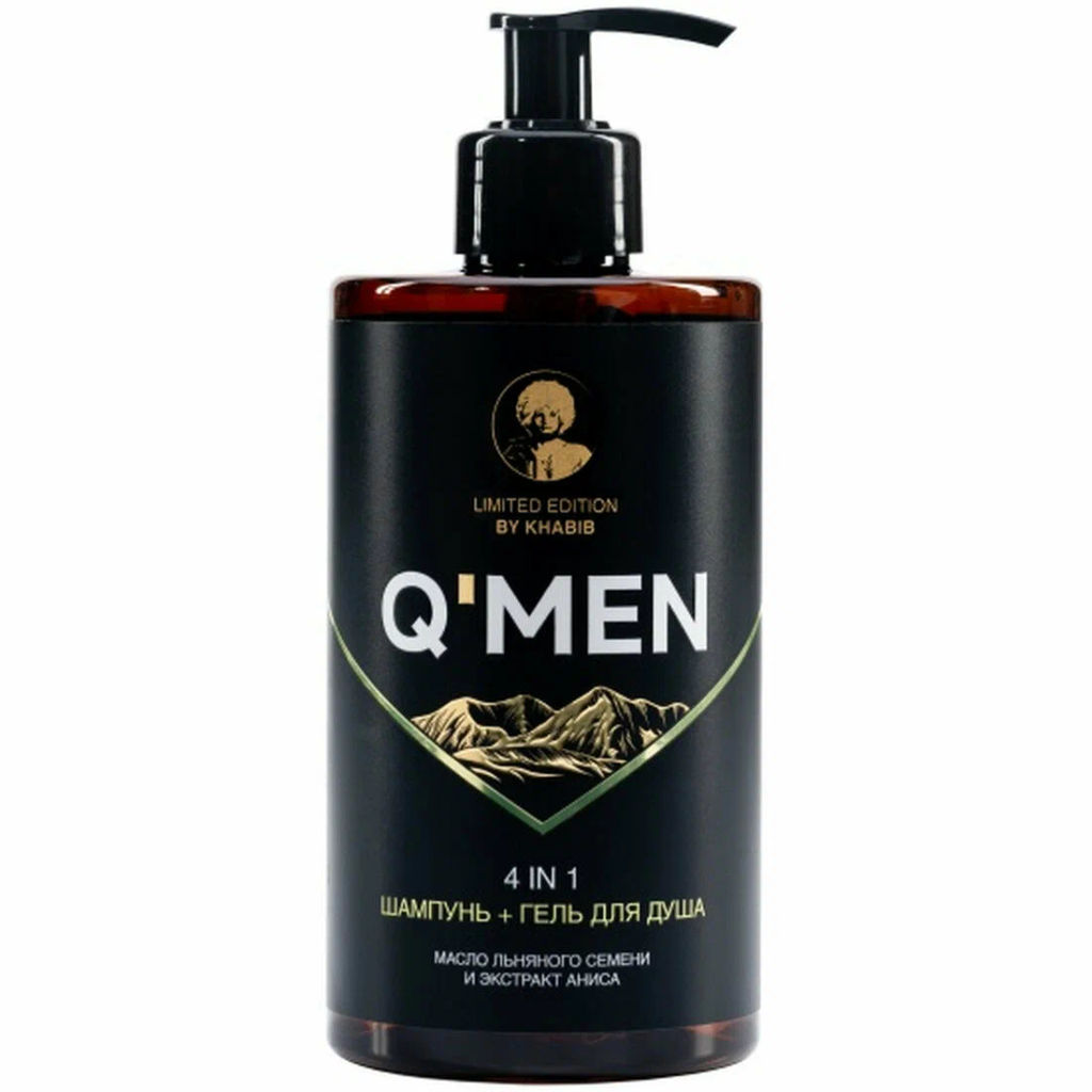 QMEN шампунь д/волос Муж 640мл 4в1