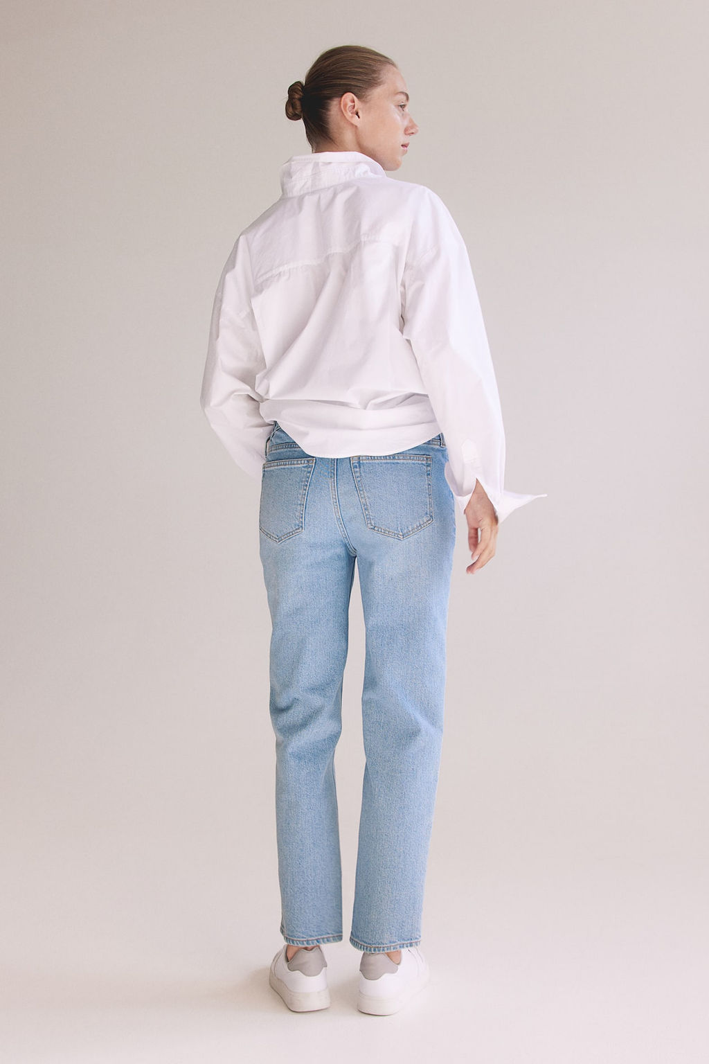 MAMA Straight Ankle Jeans - H&m фото 4