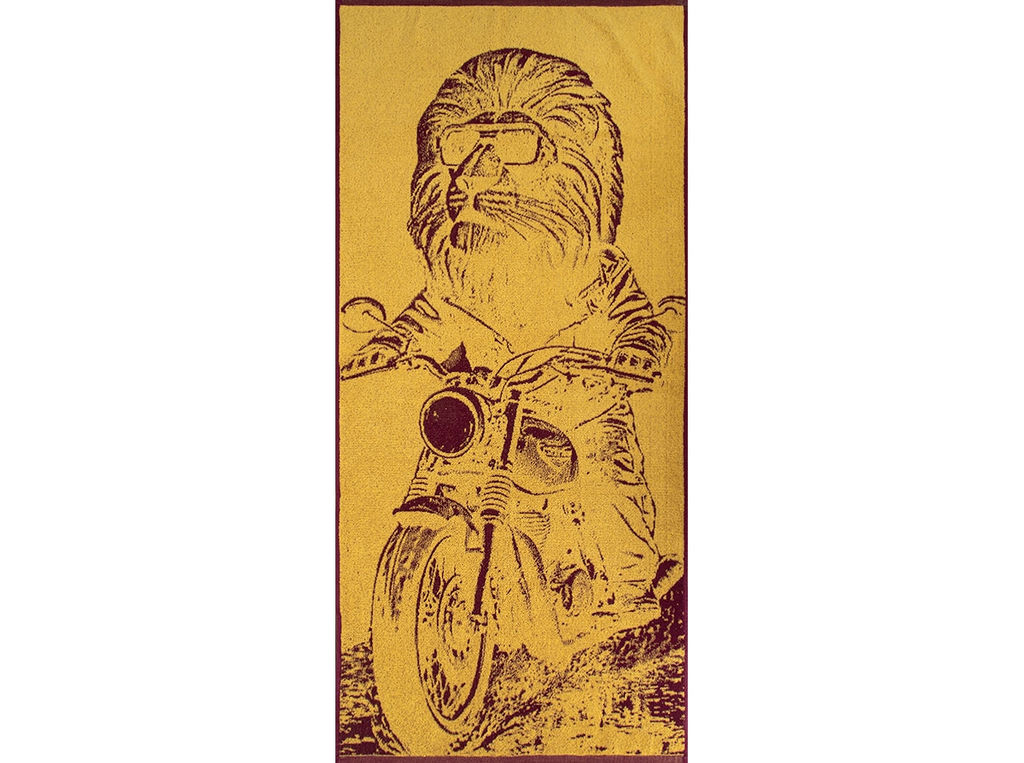 Полотенце махровое 6с102.411ж1 Моторалли(кр.дерево1) 67х150см