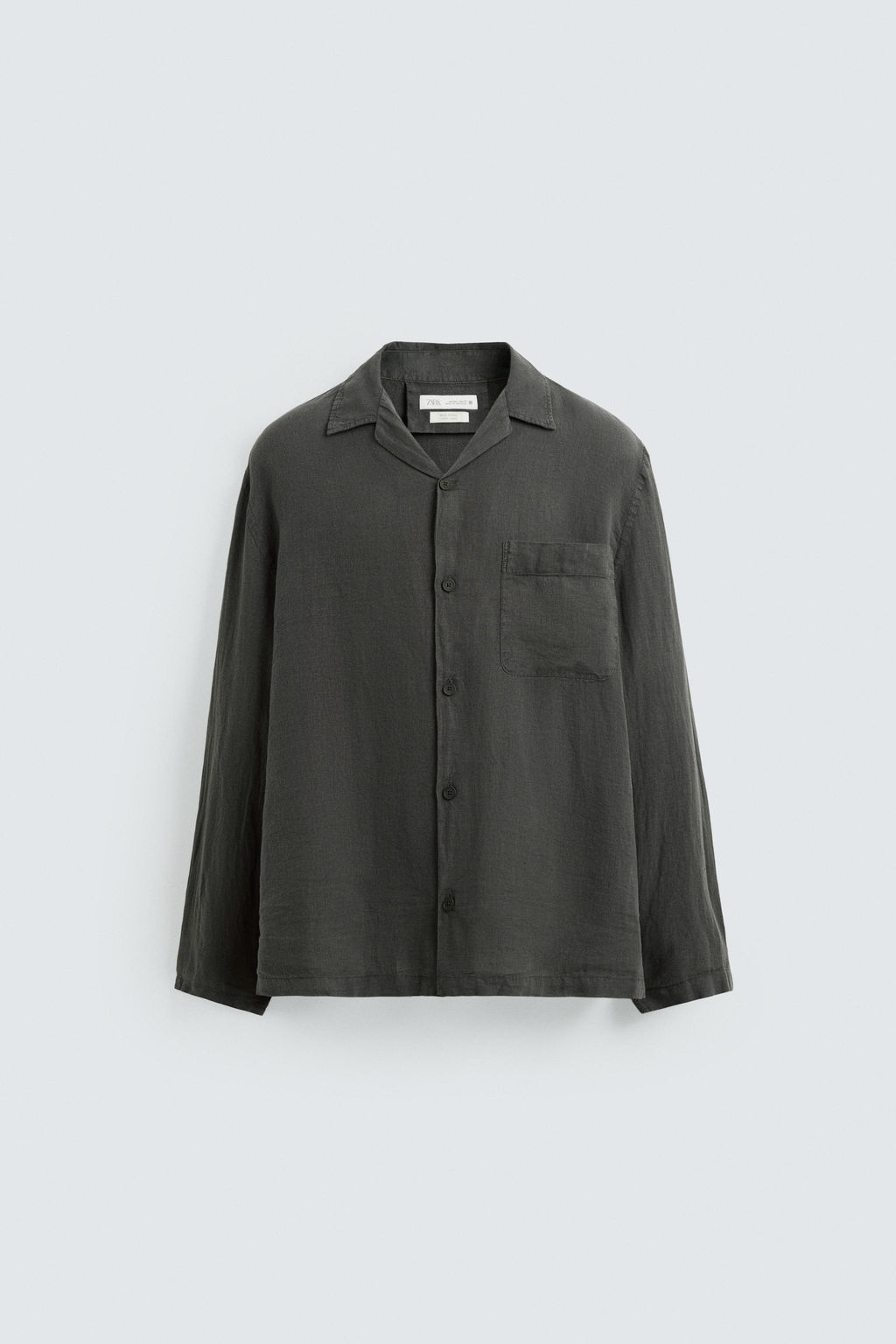 100% LINEN SHIRT - Zara фото 6