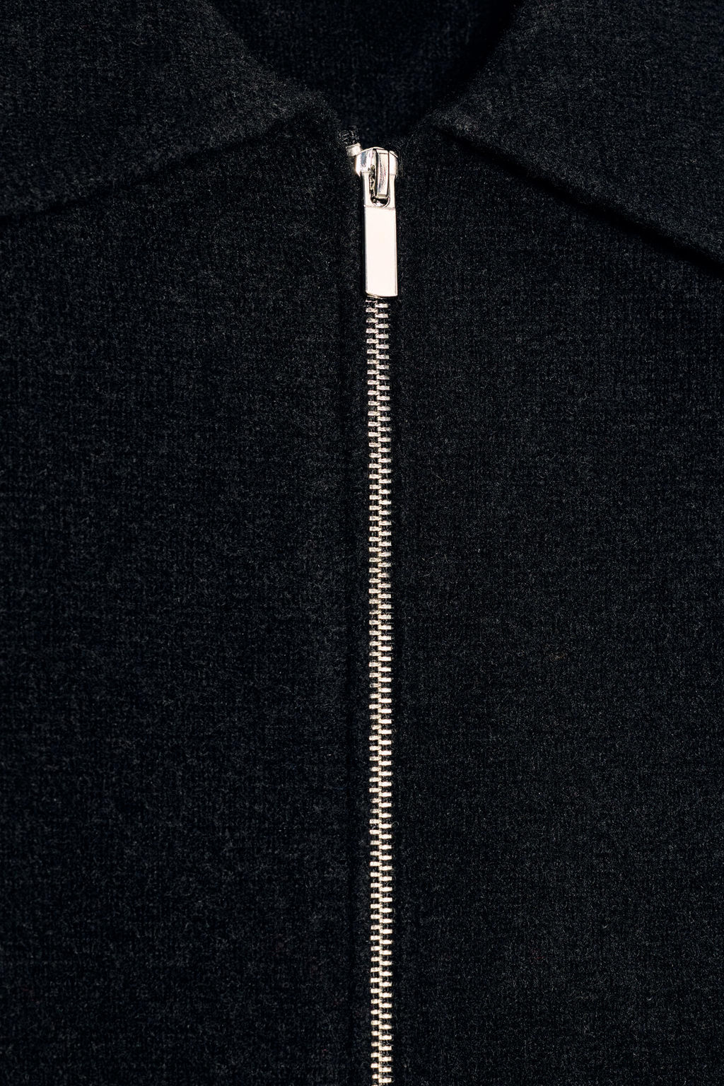 ZIP-UP KNIT BOMBER JACKET - Zara фото 7