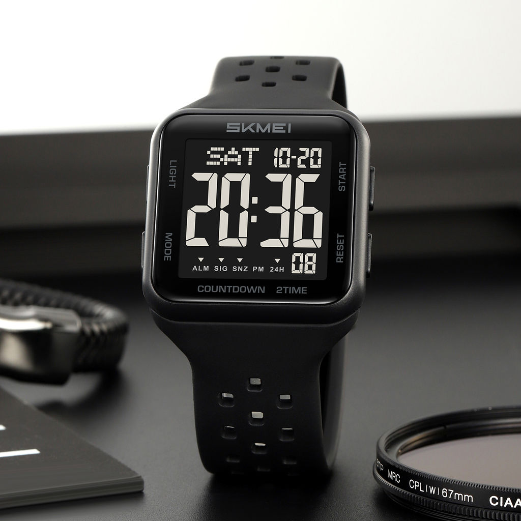 Часы наручные Skmei мужские электронные спортивные 2440black