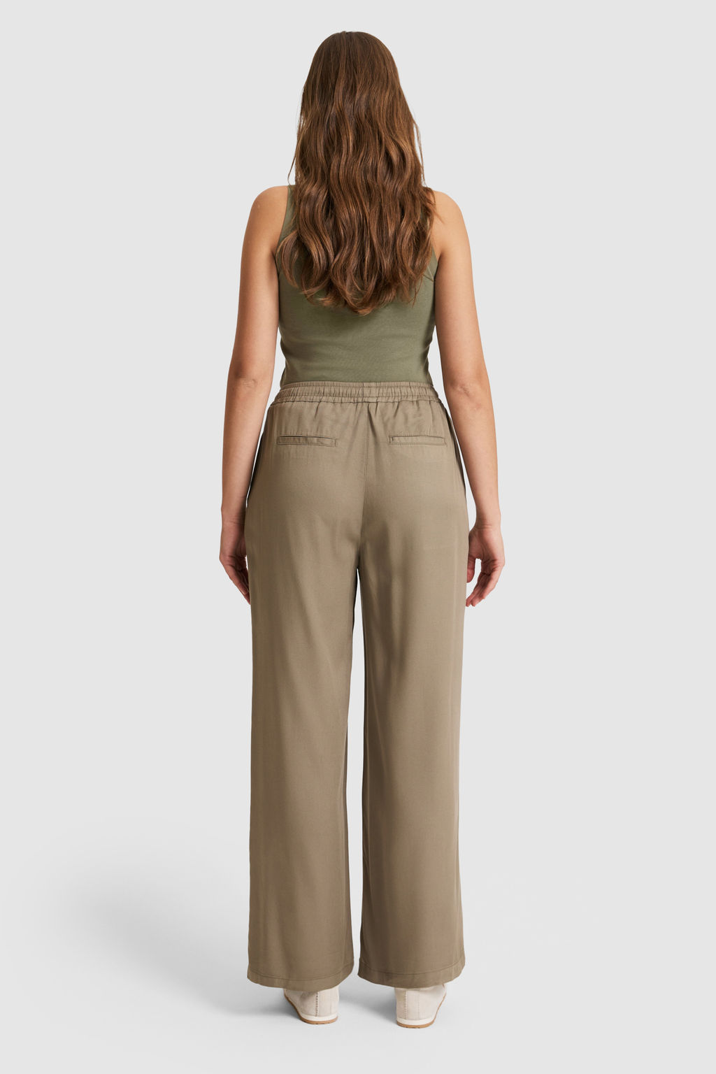 Kad_n Haki Kanvas Pantolon - U.s. polo assn фото 5