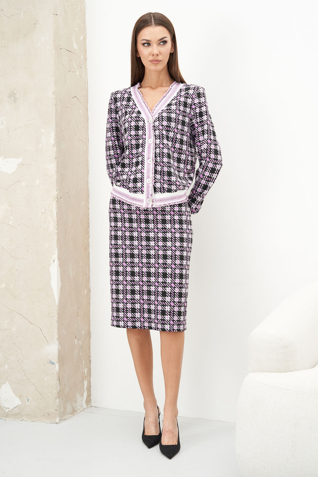 Костюм юбочный 4577 - Fantazia mod фото 4