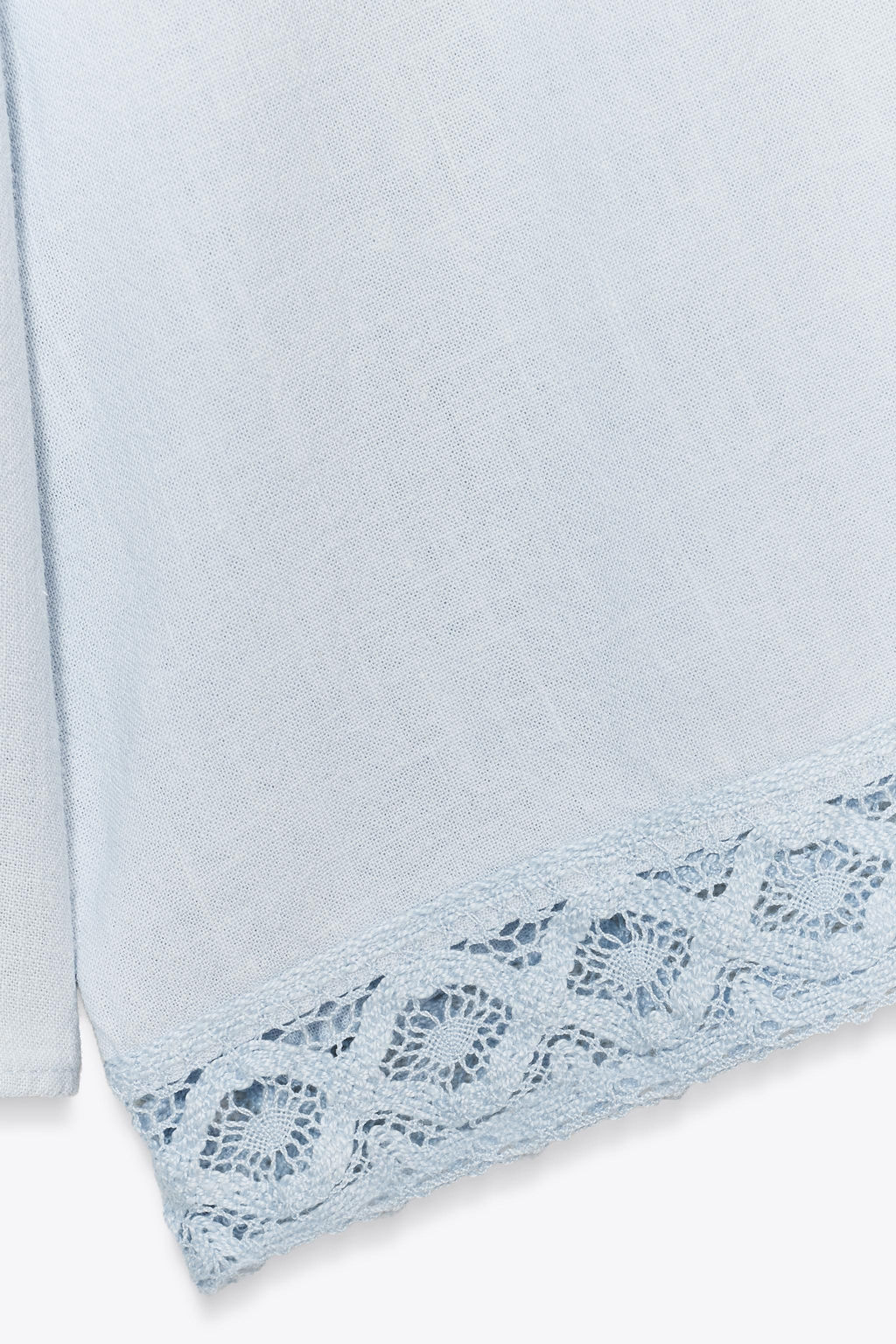 LACE SHORT SHIRT - Zara фото 13