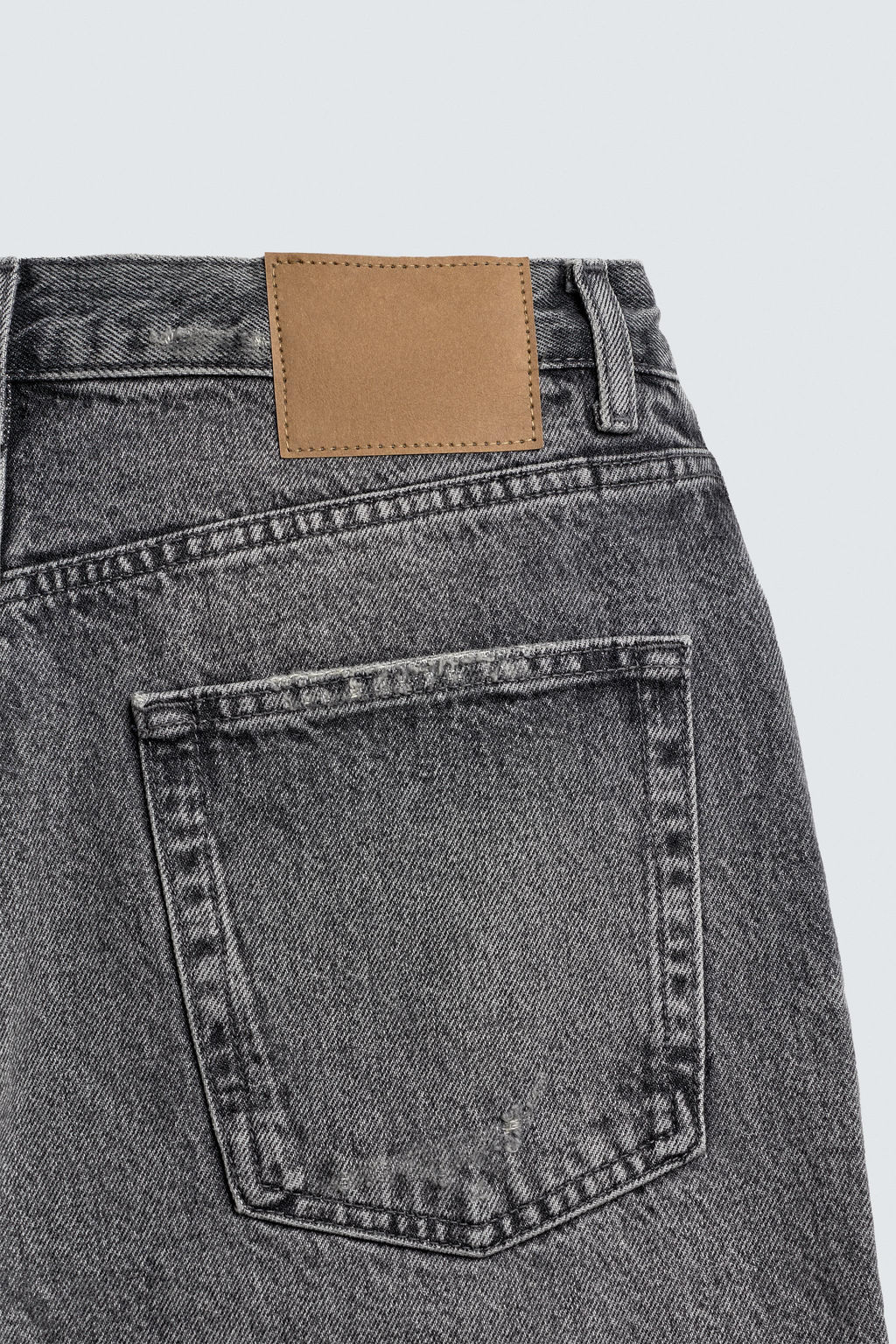 WIDE FLARE FIT JEANS - Zara фото 10