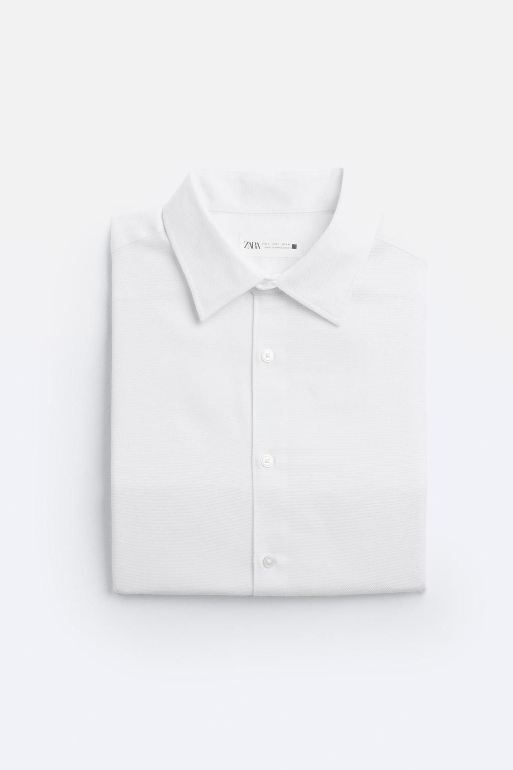 TEXTURED SHIRT - Zara фото 10