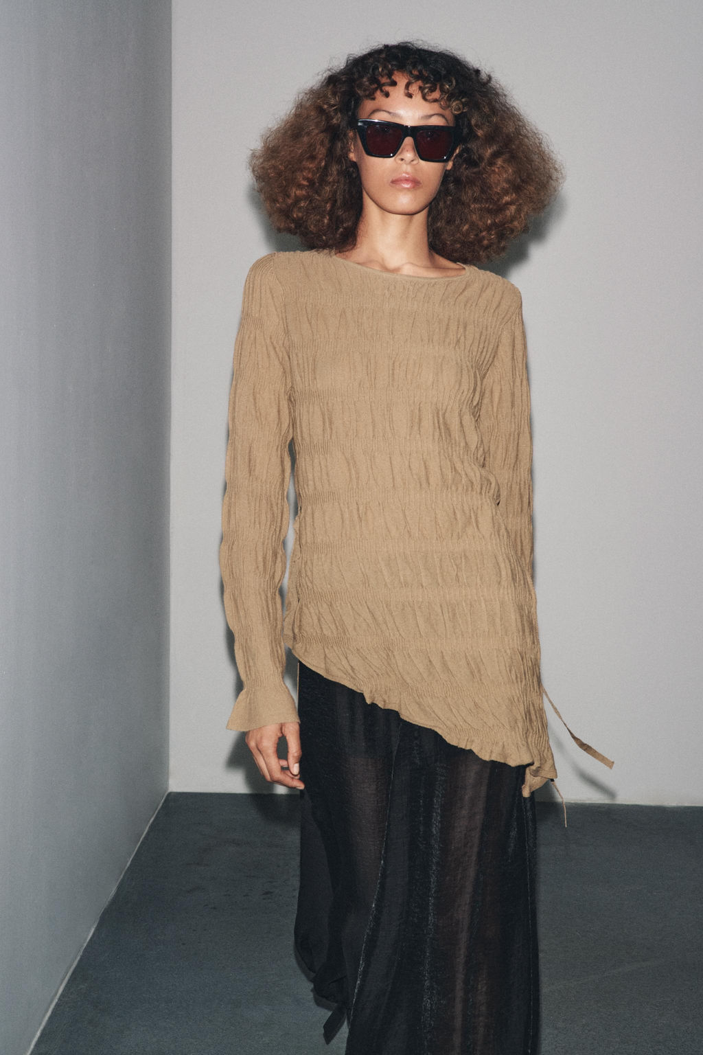 GATHERED KNIT TOP - Zara фото 2
