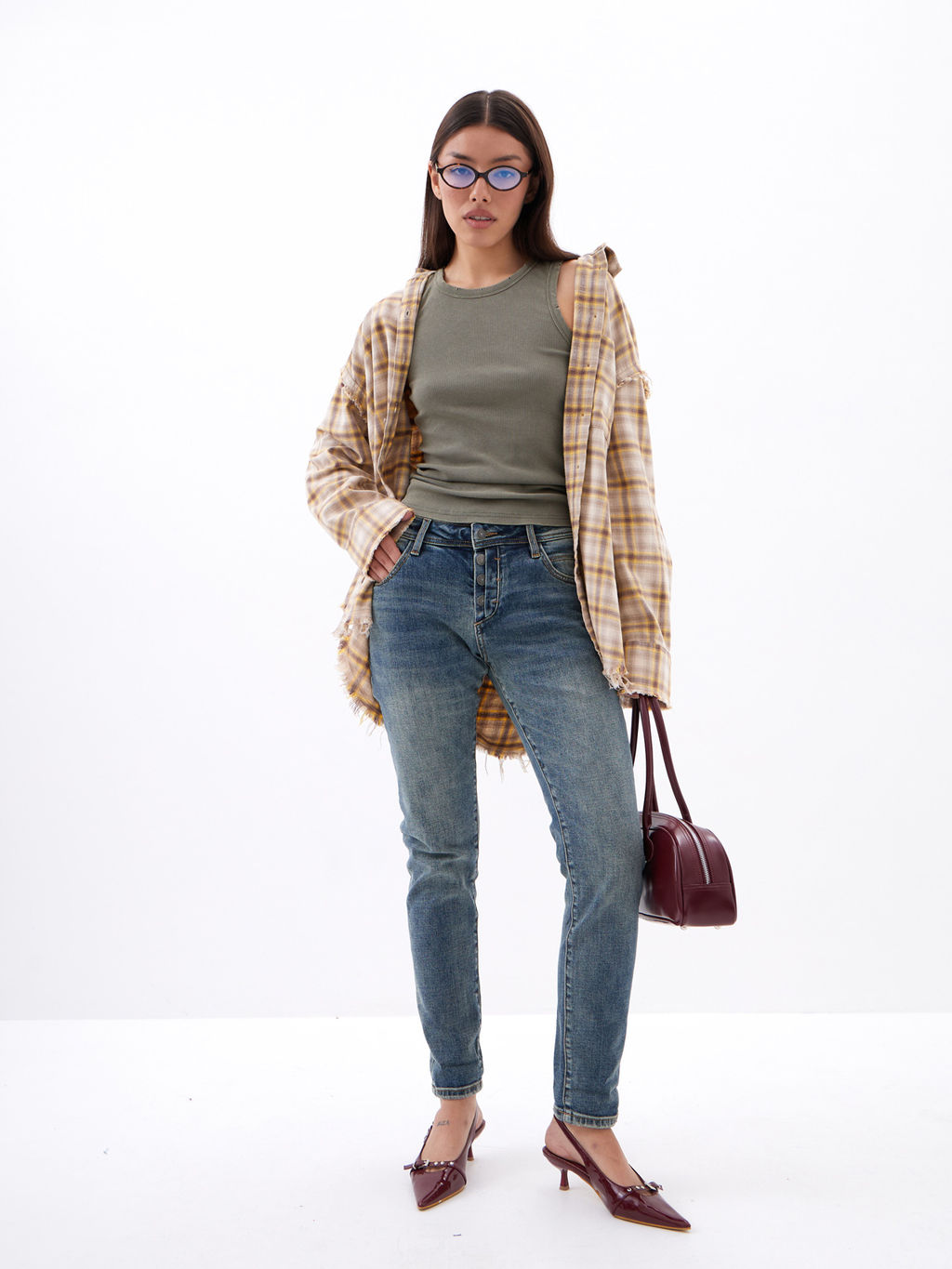 Женские Джинсы Бойфренды - Mossmore фото 19