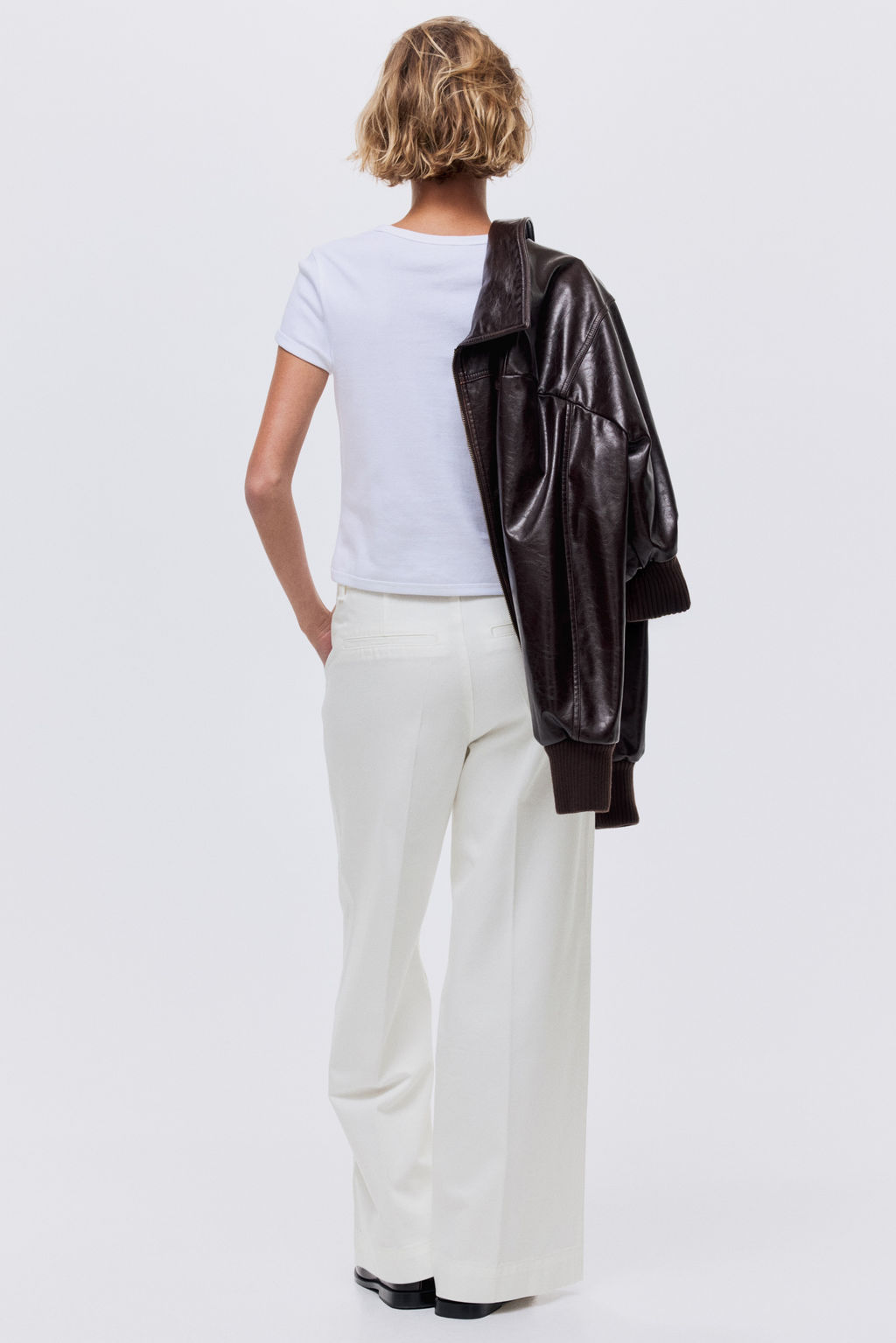 Wide High Jeans - H&m фото 7