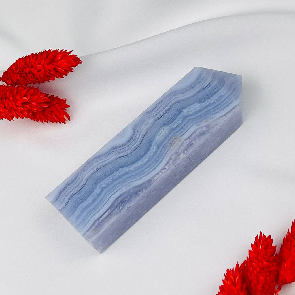 Кристалл из Голубого Агата - Радуга самоцветов фото 3