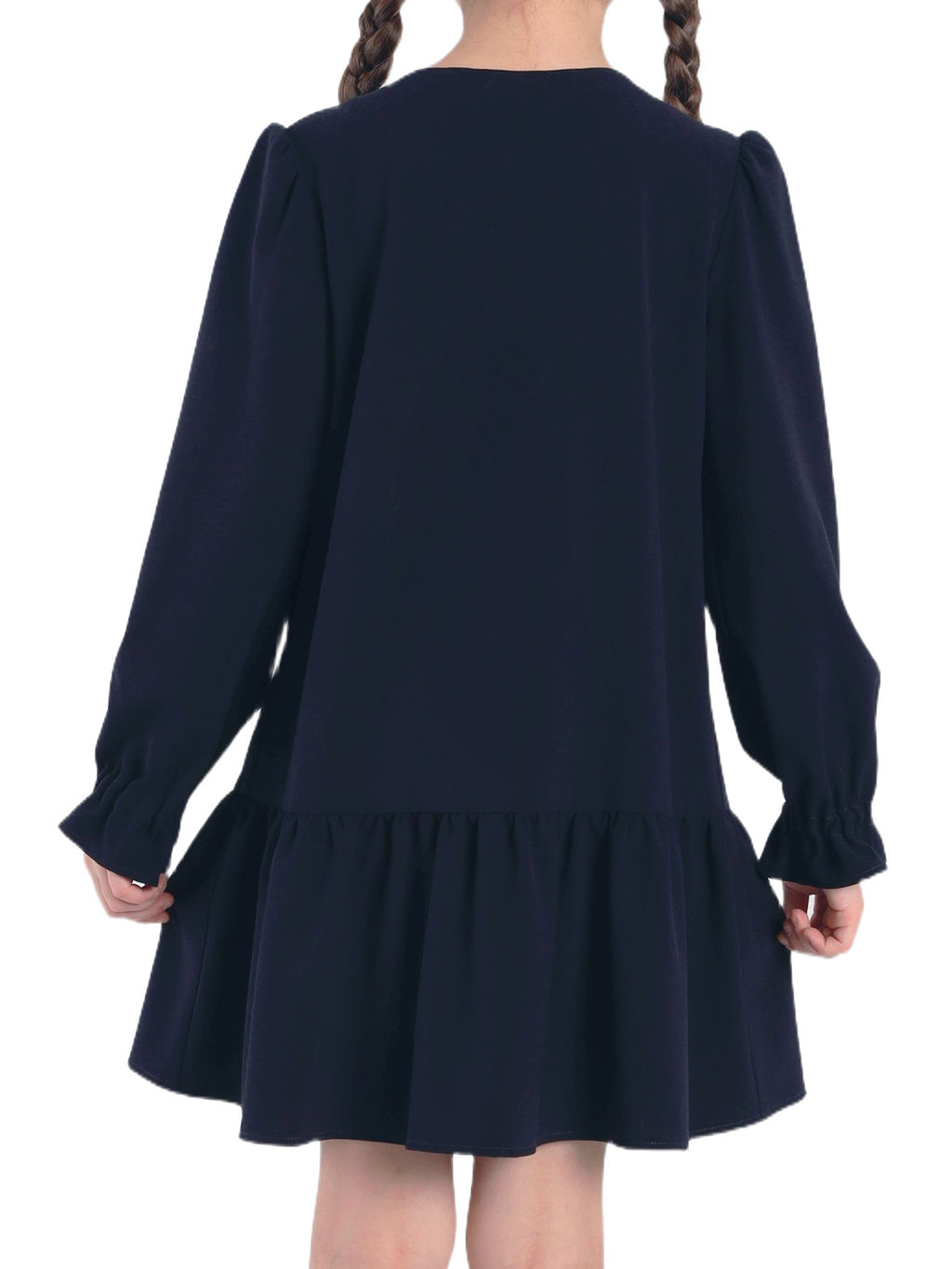 Школьное платье для девочки О77053 - Карамелли фото 9