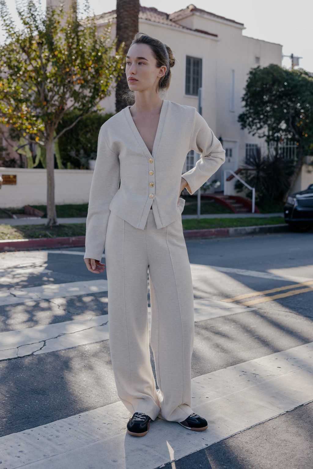 SOFT TOUCH PALAZZO TROUSERS - Zara фото 7