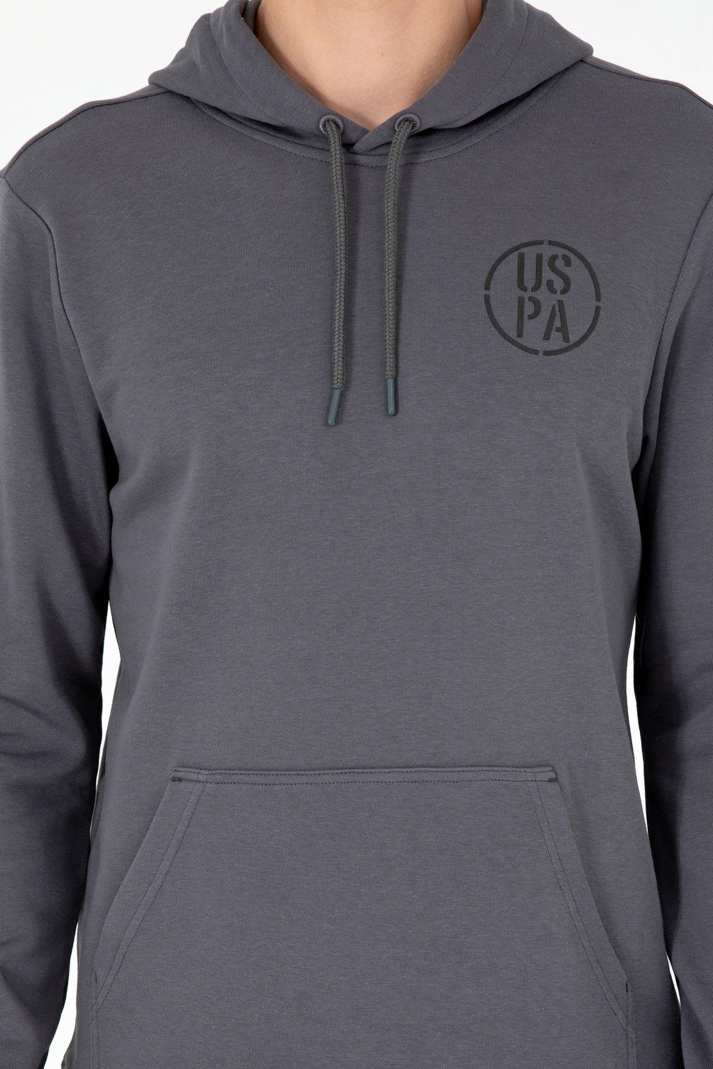 Мужской свитшот антрацитового цвета Неожиданная скидка в корзине - U.s. polo assn фото 6