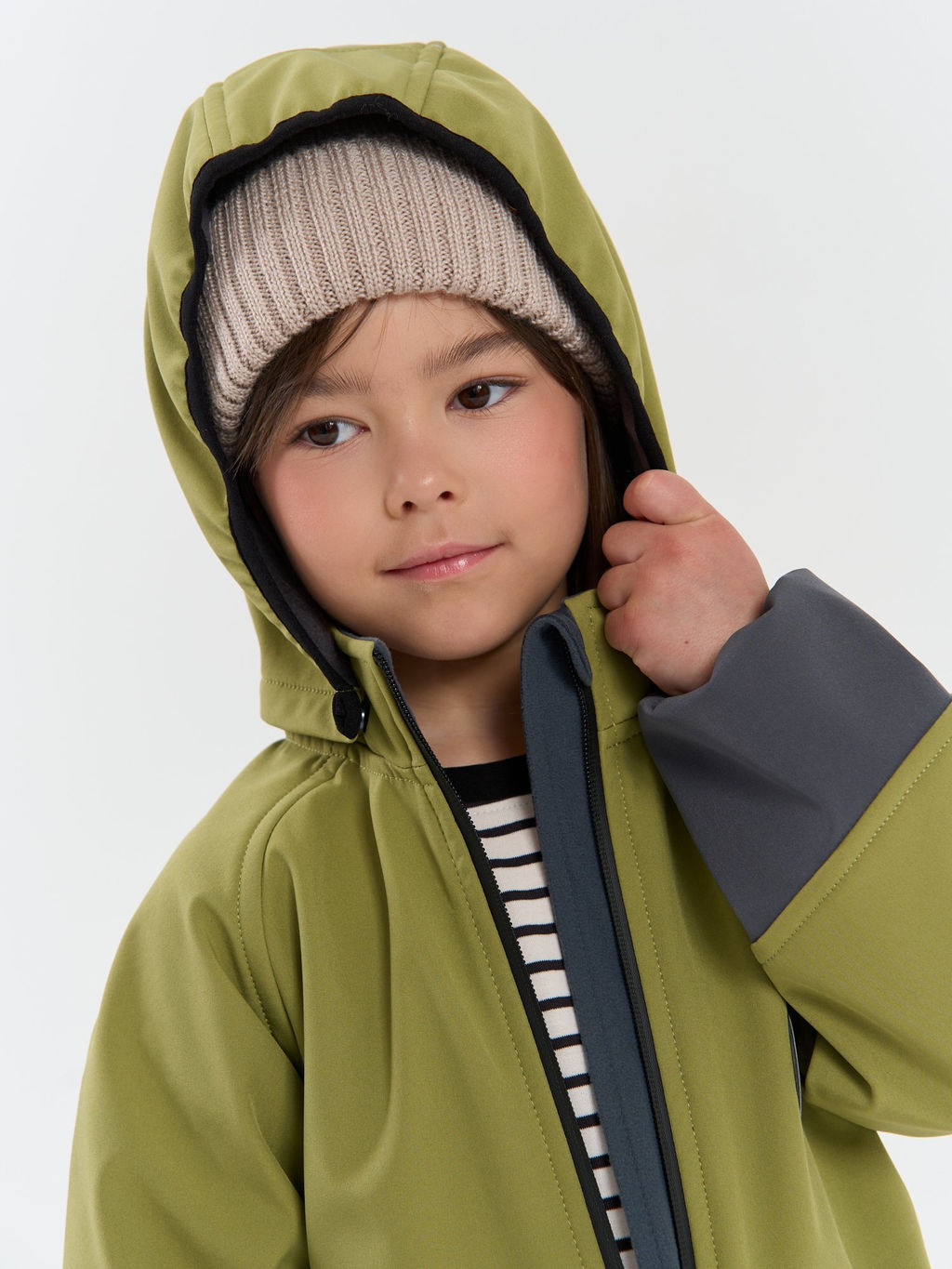 Комбинезон Softshell демисезонный Фисташка - Bungly фото 18