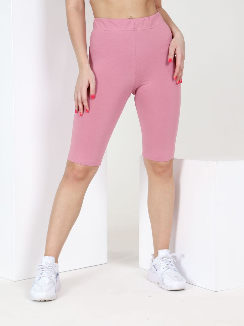 Велосипедки розовые (М-861) - Лиза фото 2