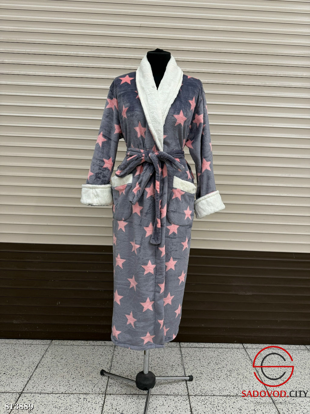 Халат женский с принтом