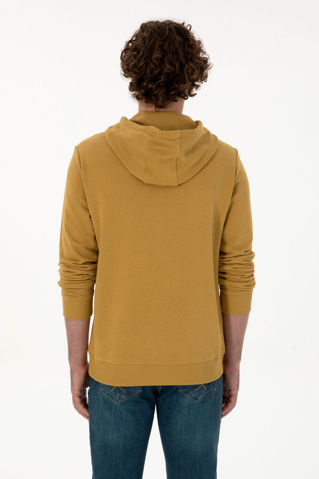 Erkek Ye_il Basic Sweatshirt Sepette S_rpriz _ndirim - U.s. polo assn фото 5