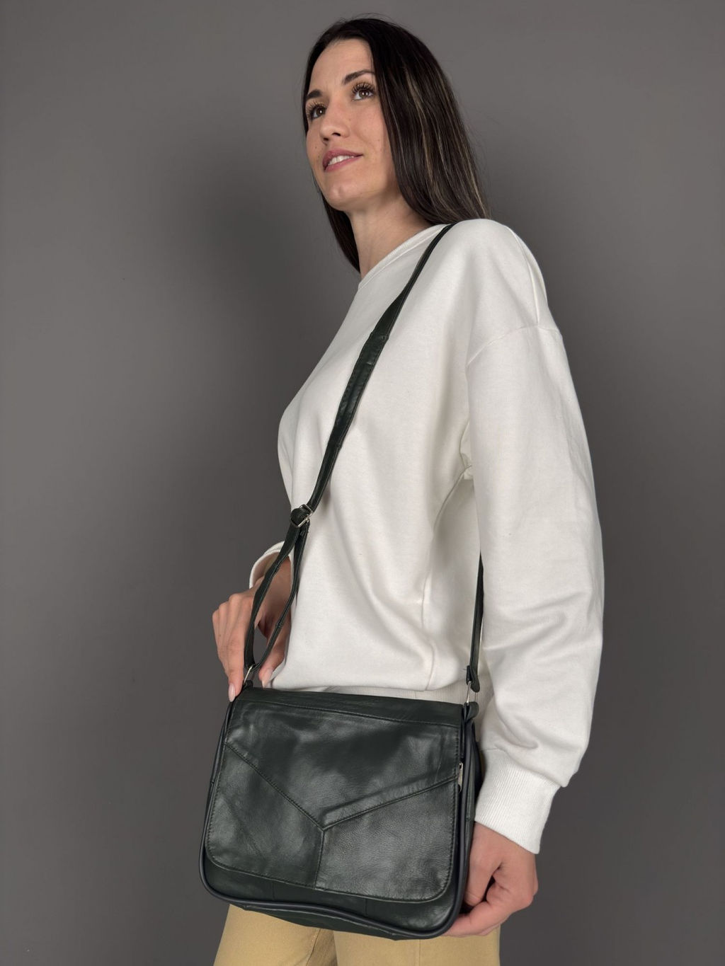 Сумка женская из телячьей кожи