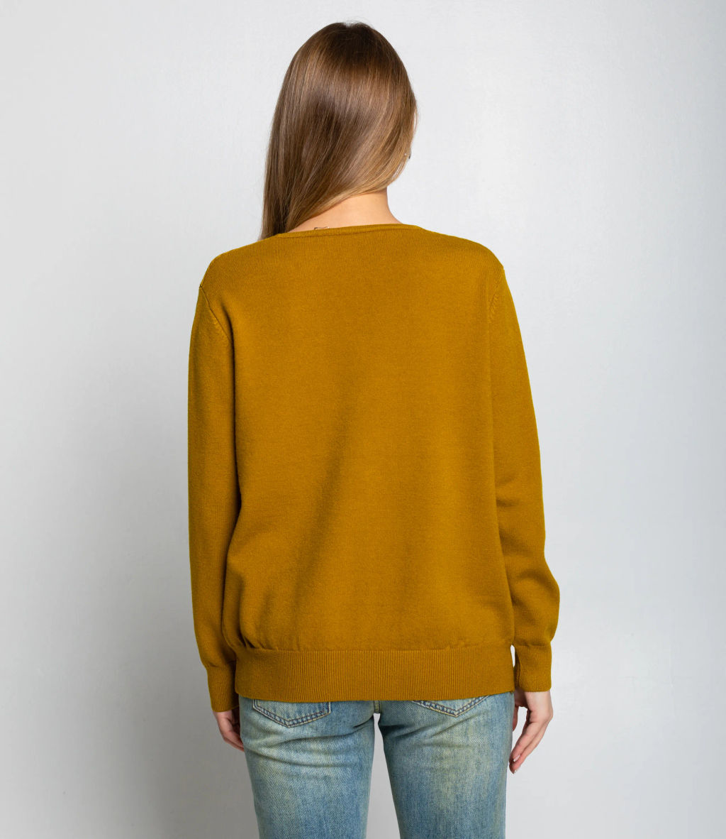 Джемпер #КТ8208, оливковый - Dommod фото 3