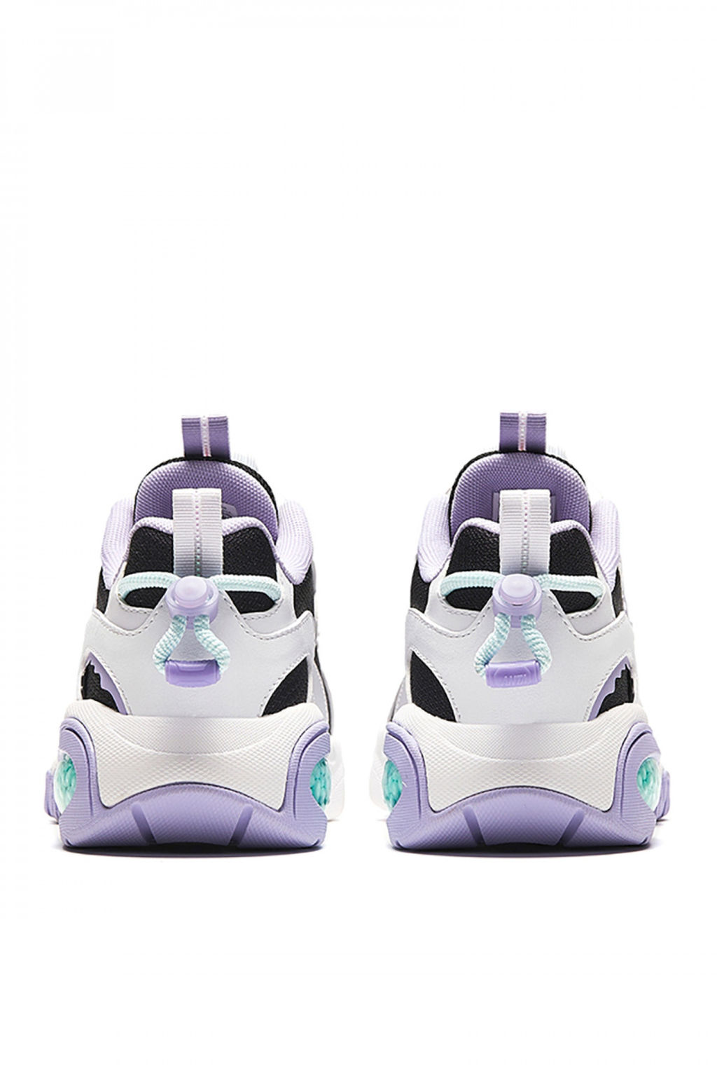 Кроссовки LifeStyle Черный/Белый/Фиолетовый