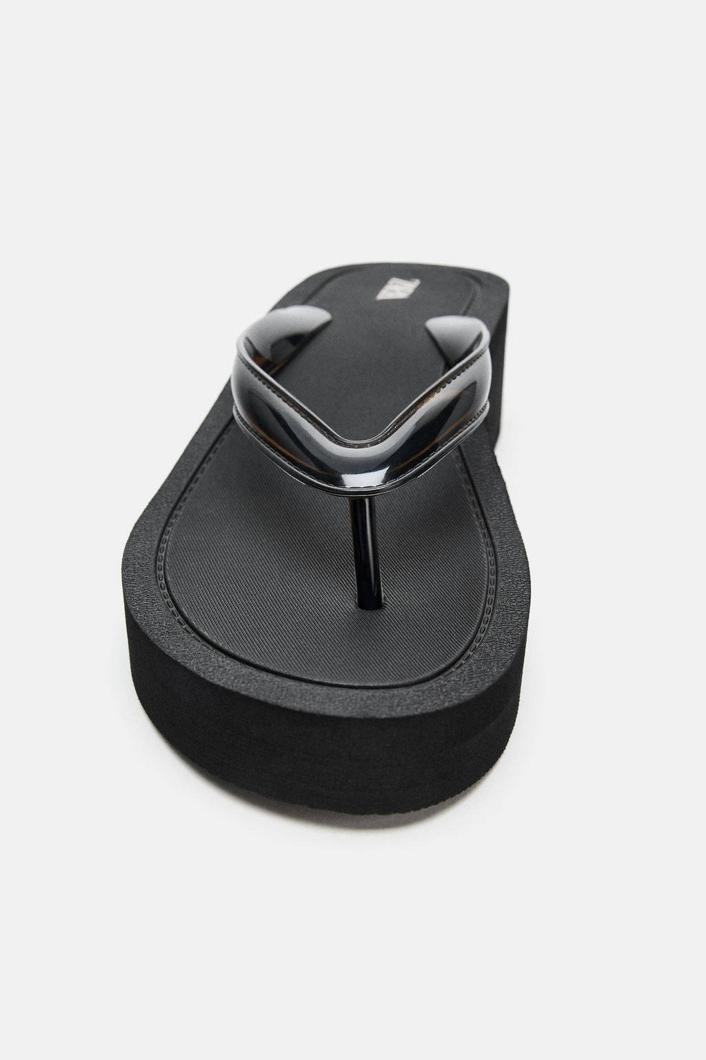 SANDALIAS PLATAFORMA / Negro - Zara фото 4