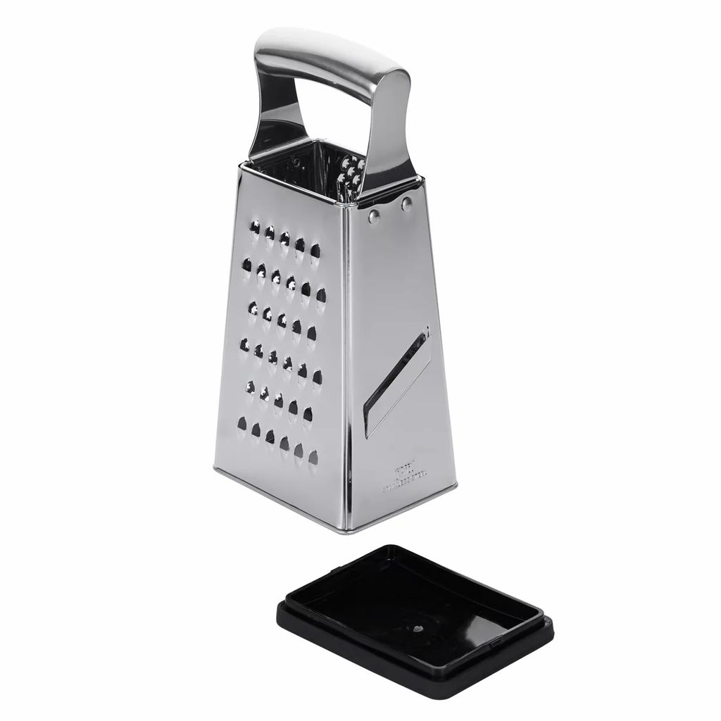 9803 GIPFEL Терка GEFEST четырехсторонняя 23,7x10,5x8см. Материал: пластик, нерж. сталь. Толщина: 0,3мм  фото 2