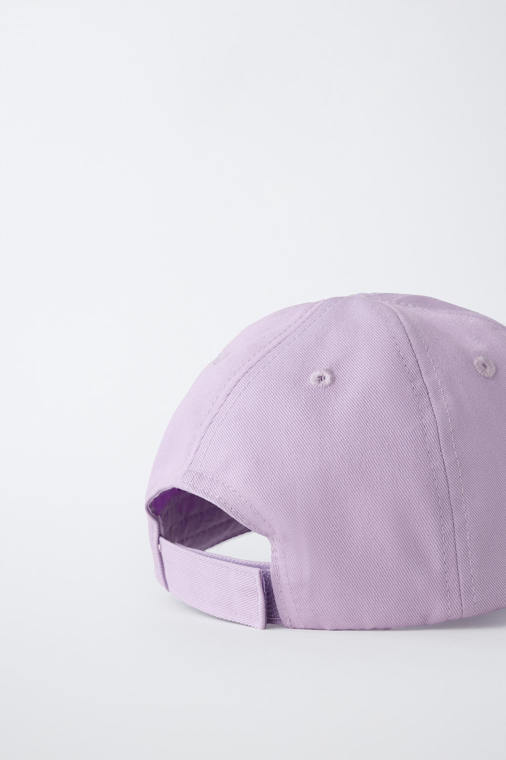 GORRA VARSITY BORDADO / Lila claro - Zara фото 3