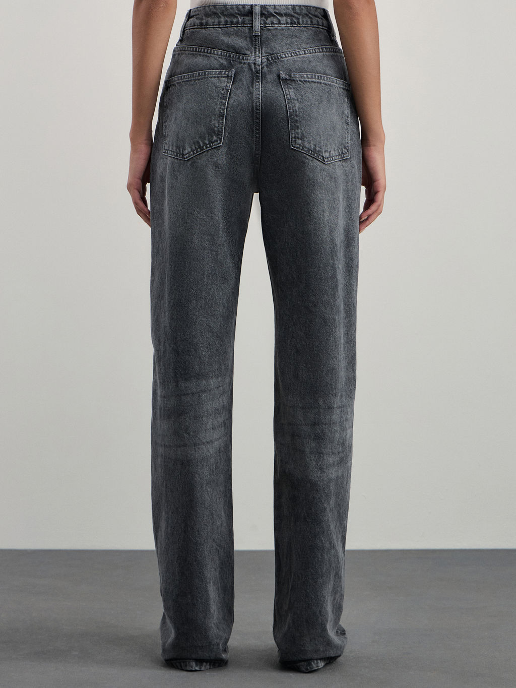 Джинсы straight с высокой посадкой / Zarina  фото 4