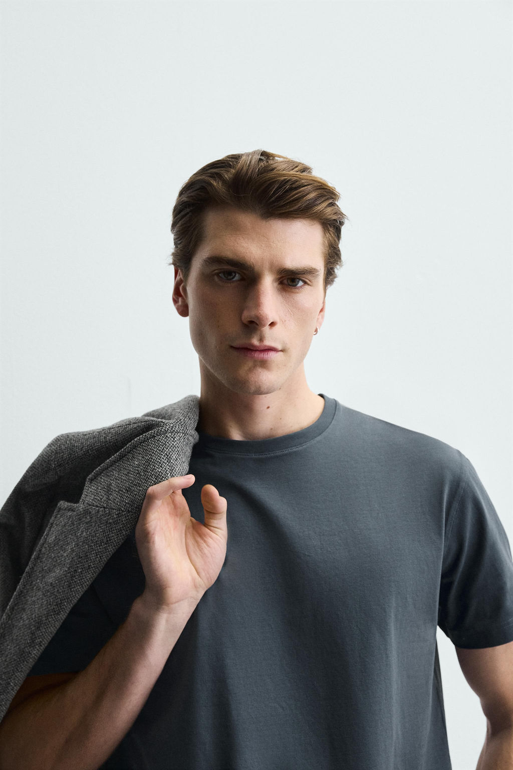 BASIC MEDIUM WEIGHT T-SHIRT - Zara фото 13