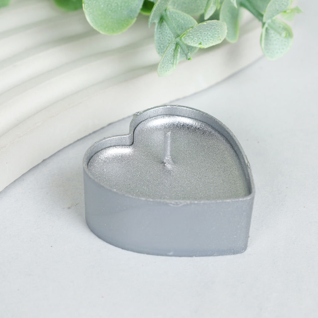 Свеча 25 штук Сердце / M-2505 /уп 24/48/глиттер - Галеонтрейд фото 10