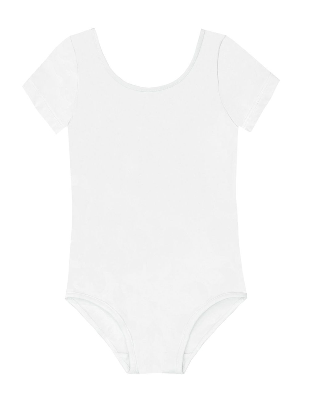 Купальник гимнастический 4414 Белый* 355 Lets go