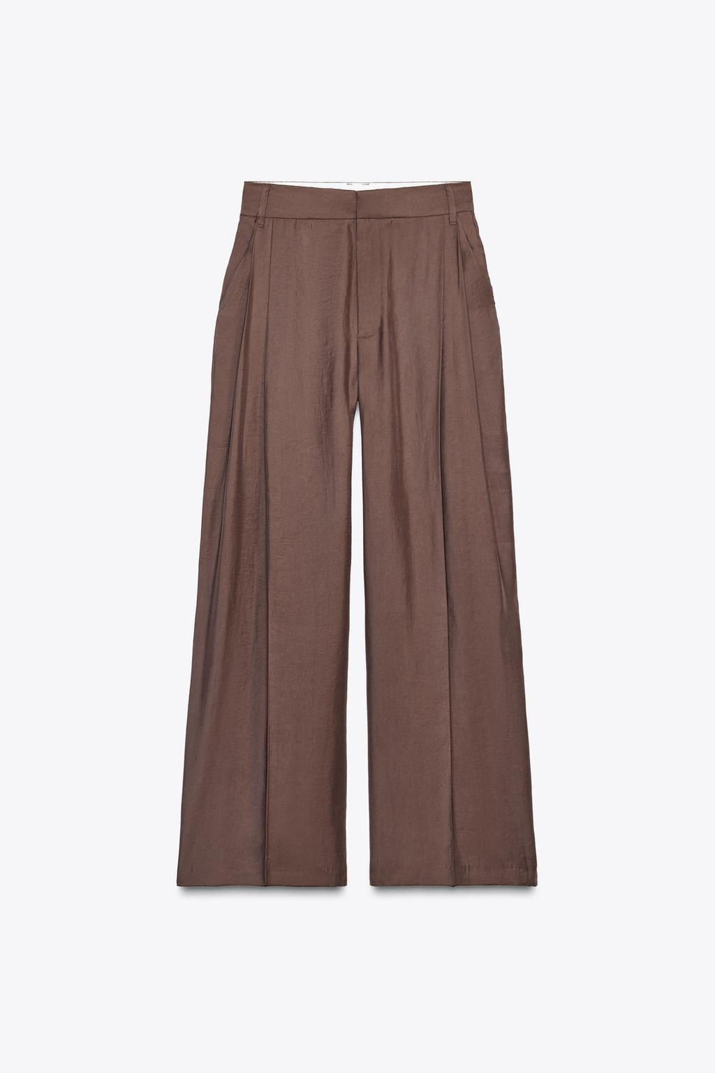 DOUBLE PLEAT TROUSERS WITH FLAPS - Zara фото 10