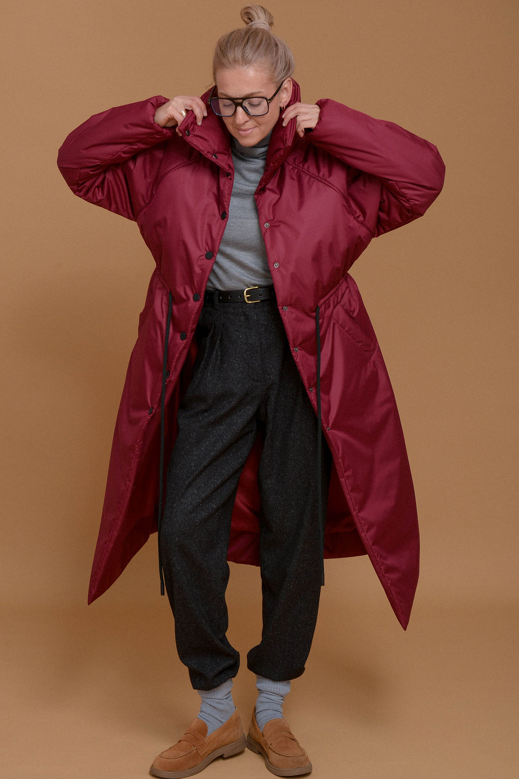 Утепленное пальто - N.u.d.e фото 8