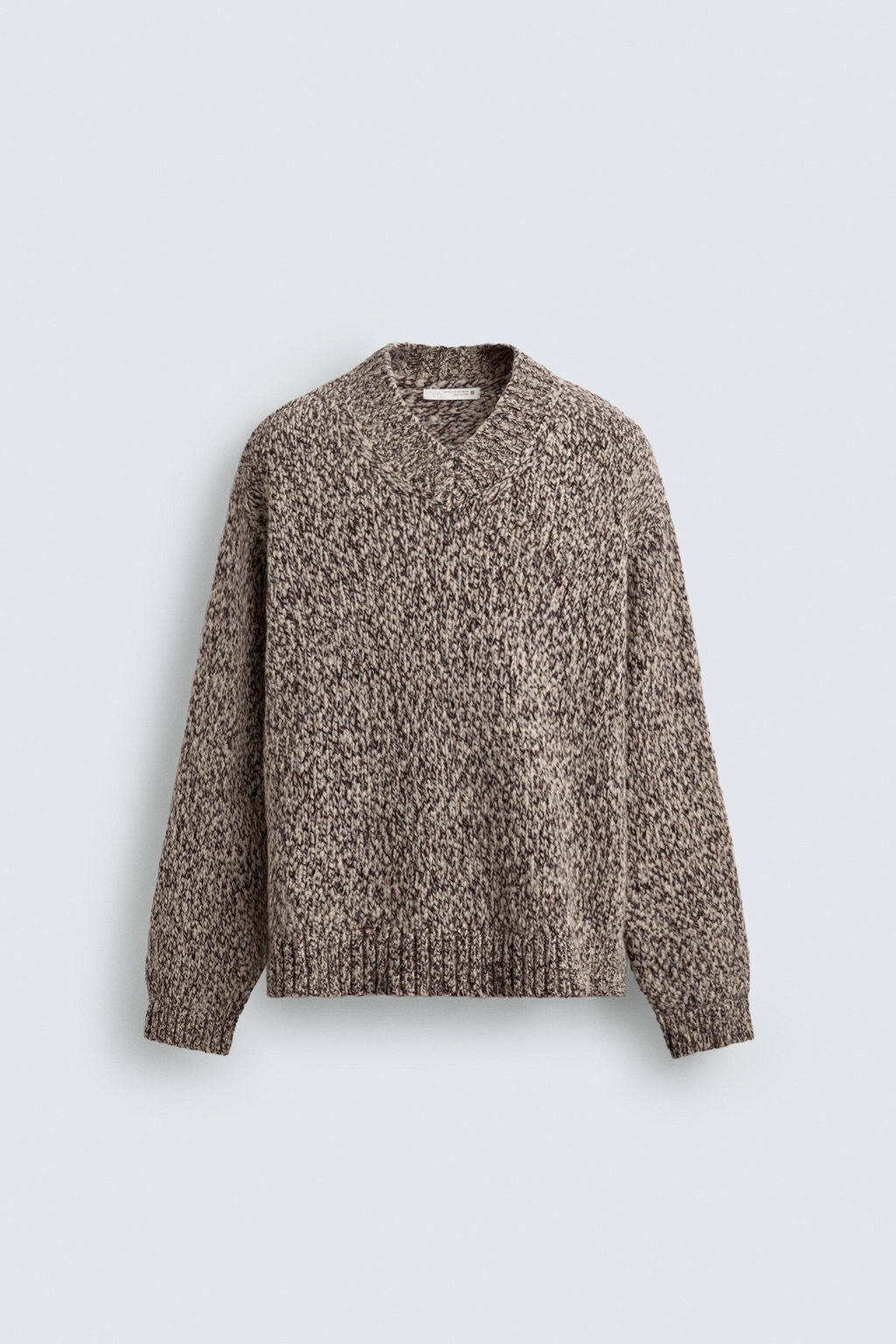 WOOL BLEND TEXTURED JUMPER