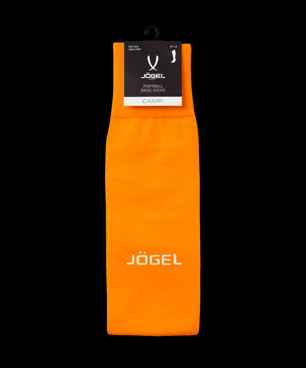 Гетры футбольные JOGEL CAMP BASIC SOCKS, оранжевый/серый/белый  фото 6