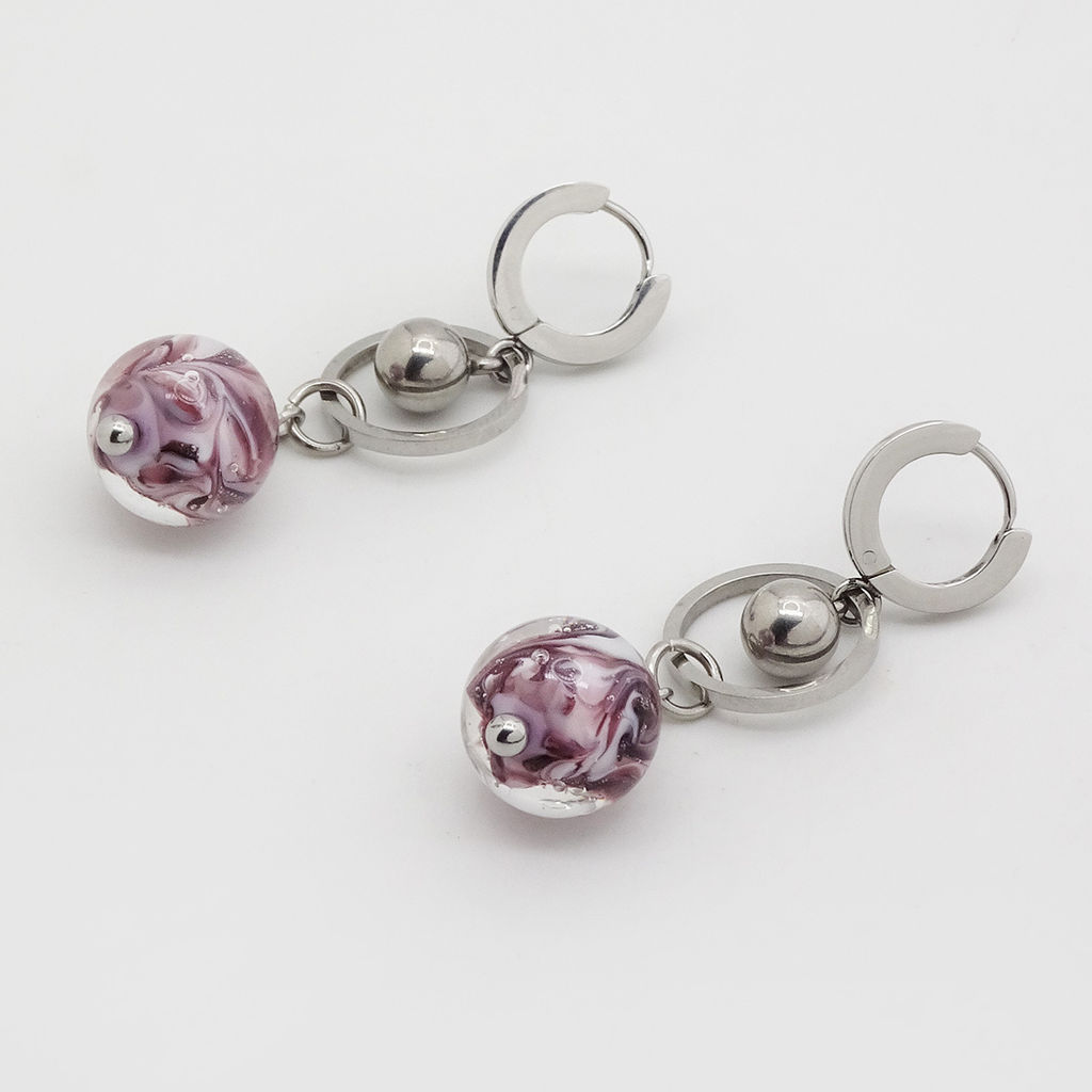 Серьги из муранского стекла - Vloes фото 3